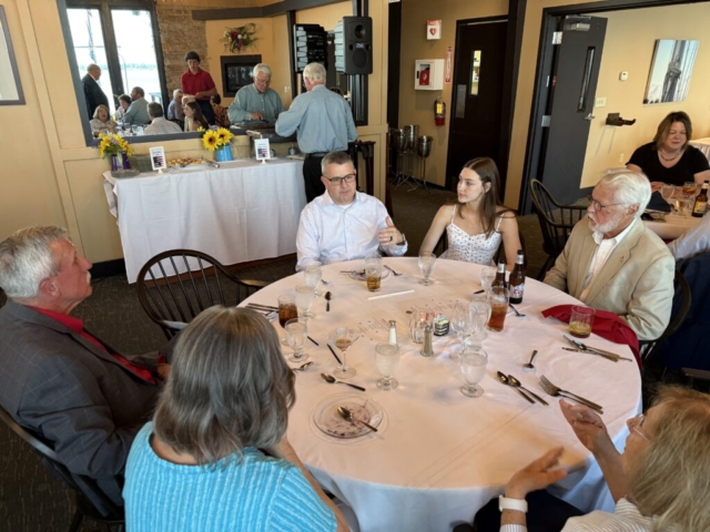 Mary W, Ron, Megan's Dad, Megan Thing, Mike, Mary M