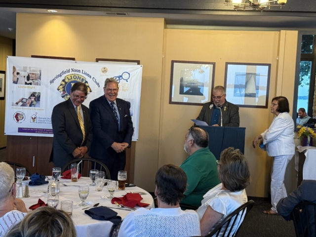 First Vice President Steve Frankenstein and Second Vice Craig Drone